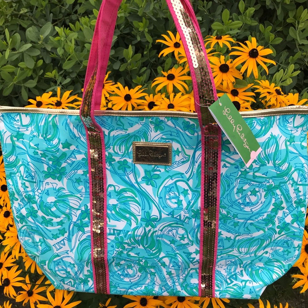 *NWT* ALPHA DELTA PI Lilly Pulitzer Tote!